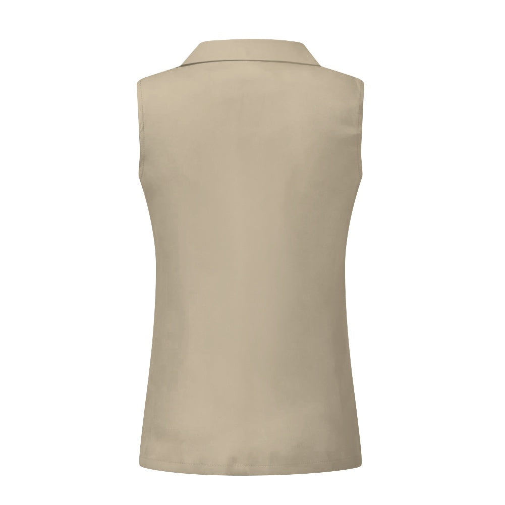 Gilet femme – Élégant, léger et confortable en polyester Luma Gorria vêtement  Gilet femme Luma Gorria vêtement