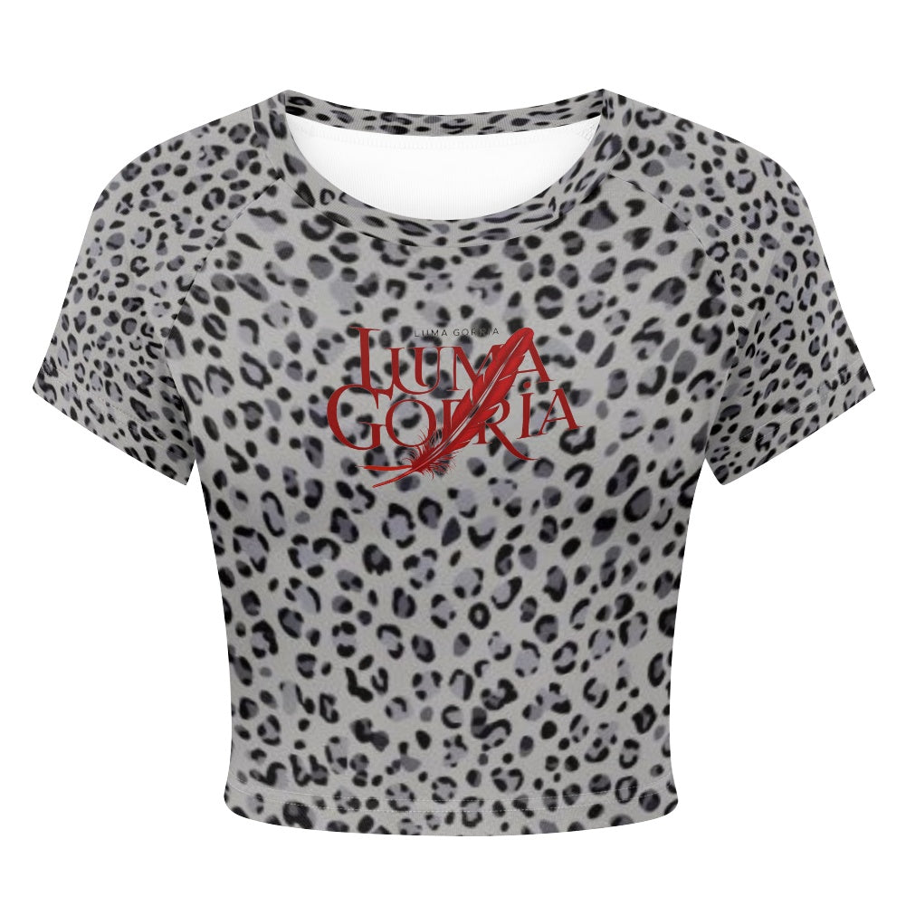 T-shirt court moulant femme – Extensible, doux et polyvalent Luma Gorria vêtement  T-shirt court moulant femme Luma Gorria vêtement