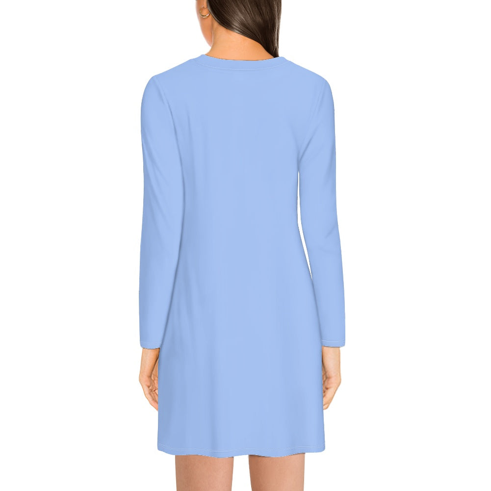 Robe slim femme – Manches longues, extensible et élégante Luma Gorria vêtement  Robe slim femme Luma Gorria vêtement