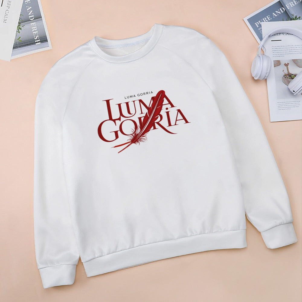 Pull col rond raglan – Doux, chaud et confortable au quotidien Luma Gorria vetement  Pull col rond Luma Gorria vêtement
