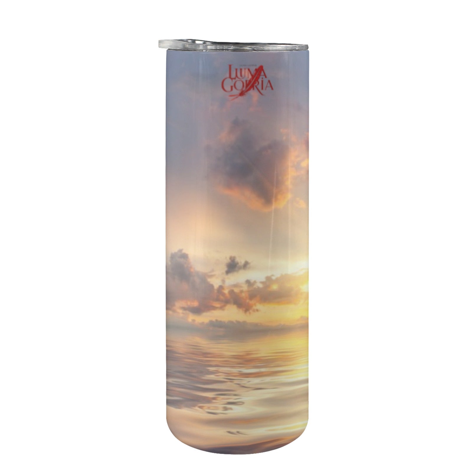 Gobelet isotherme 590 ml (20 oz) avec couvercle et paille – Pratique & durable