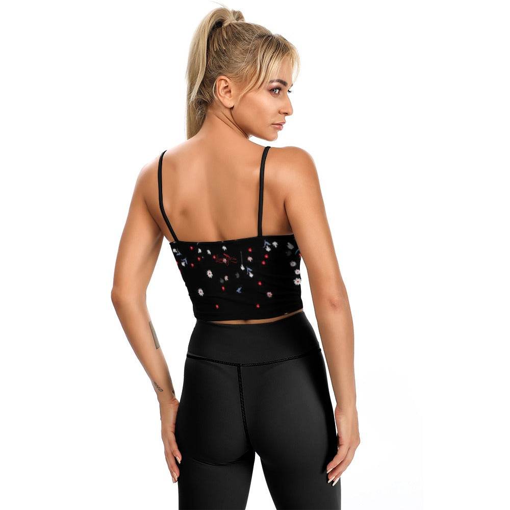 Crop Top Femme à Fines Bretelles - Luma Gorria vêtement