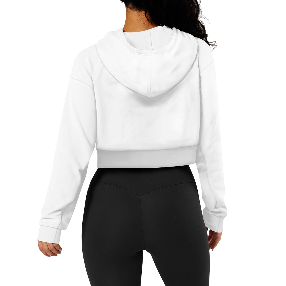 Sweat à capuche court femme – Zippé, tendance et confortable Luma Gorria vêtement  Sweat à capuche court femme Luma Gorria vêtement