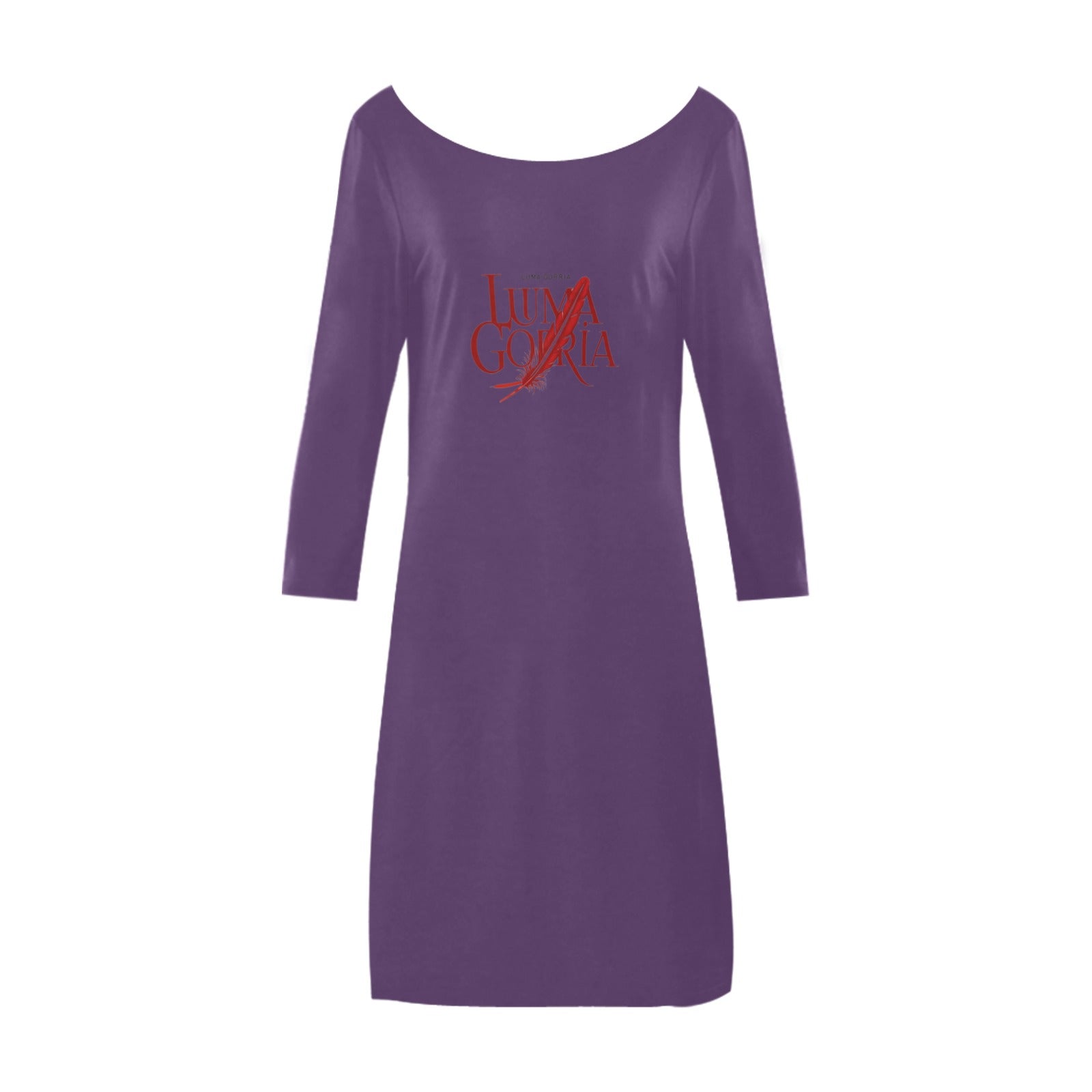 Robe trapèze femme – Col bateau, mi-longue, élégante et fluide