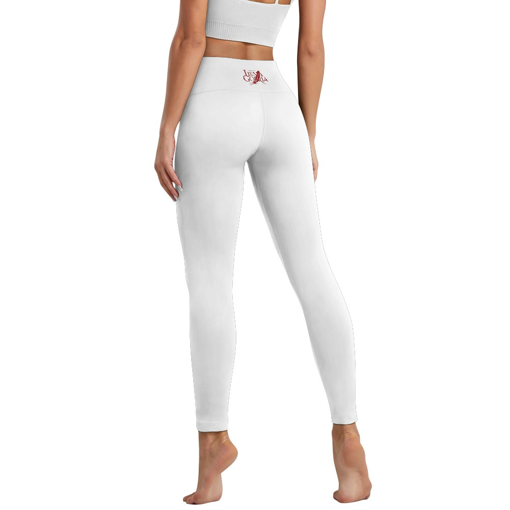 Legging femme – Tissu maillot de bain, respirant avec poches Luma Gorria vêtement  Legging femme avec poches Luma Gorria vêtement