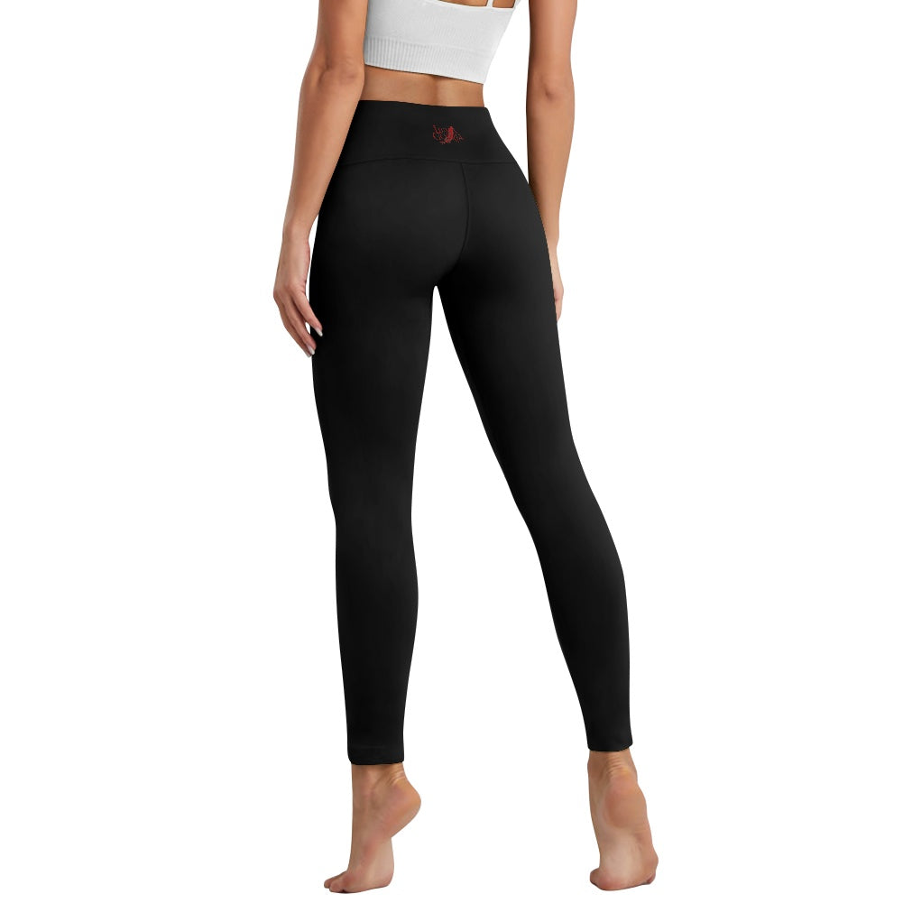 Legging femme – Tissu maillot de bain, respirant avec poches Luma Gorria vêtement  Legging femme avec poches Luma Gorria vêtement