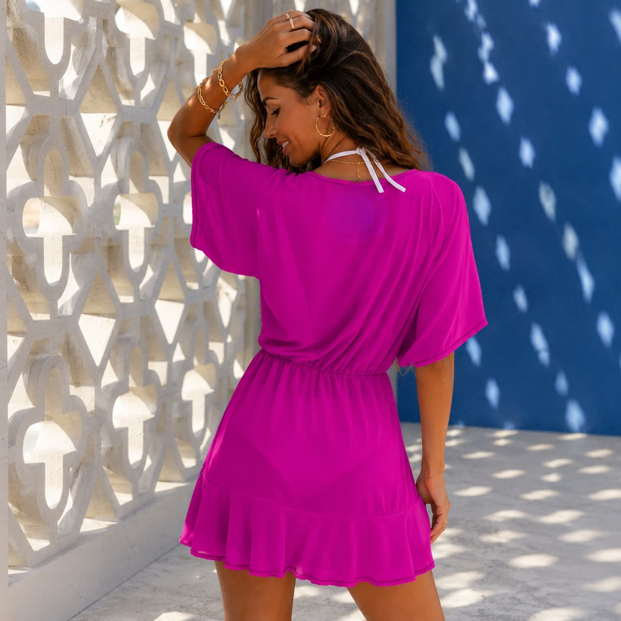 Robe de plage femme chic et légère – Élégance estivale & confort absolu