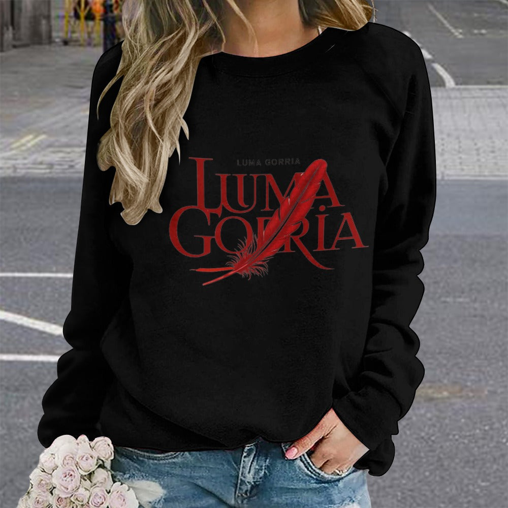 Pull col rond raglan – Doux, chaud et confortable au quotidien Luma Gorria vetement 32.00 Pull col rond Luma Gorria vêtement
