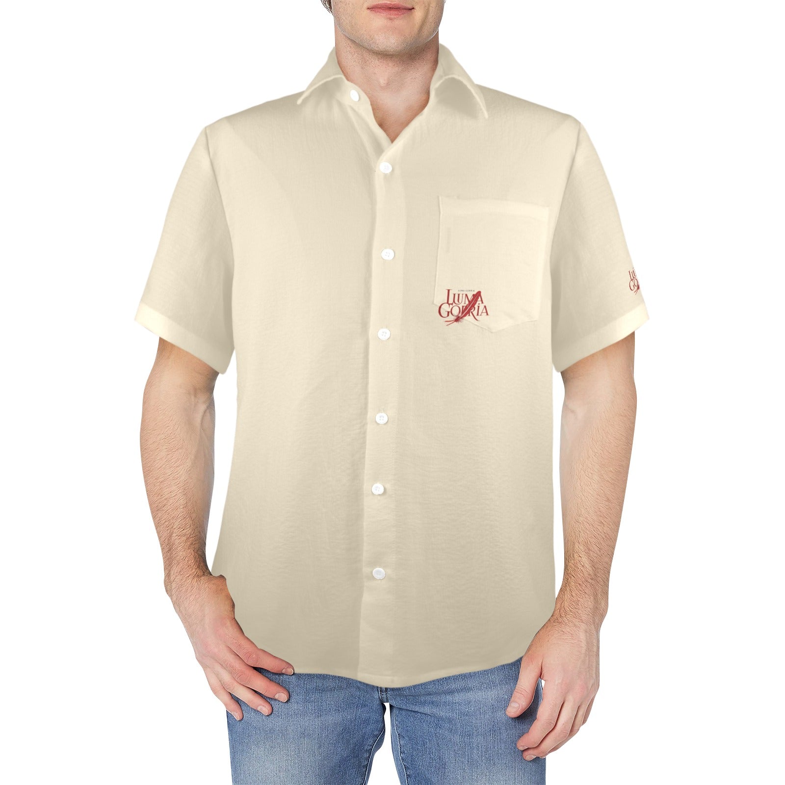 Chemise homme manches courtes – Style froissé, légère et chic
