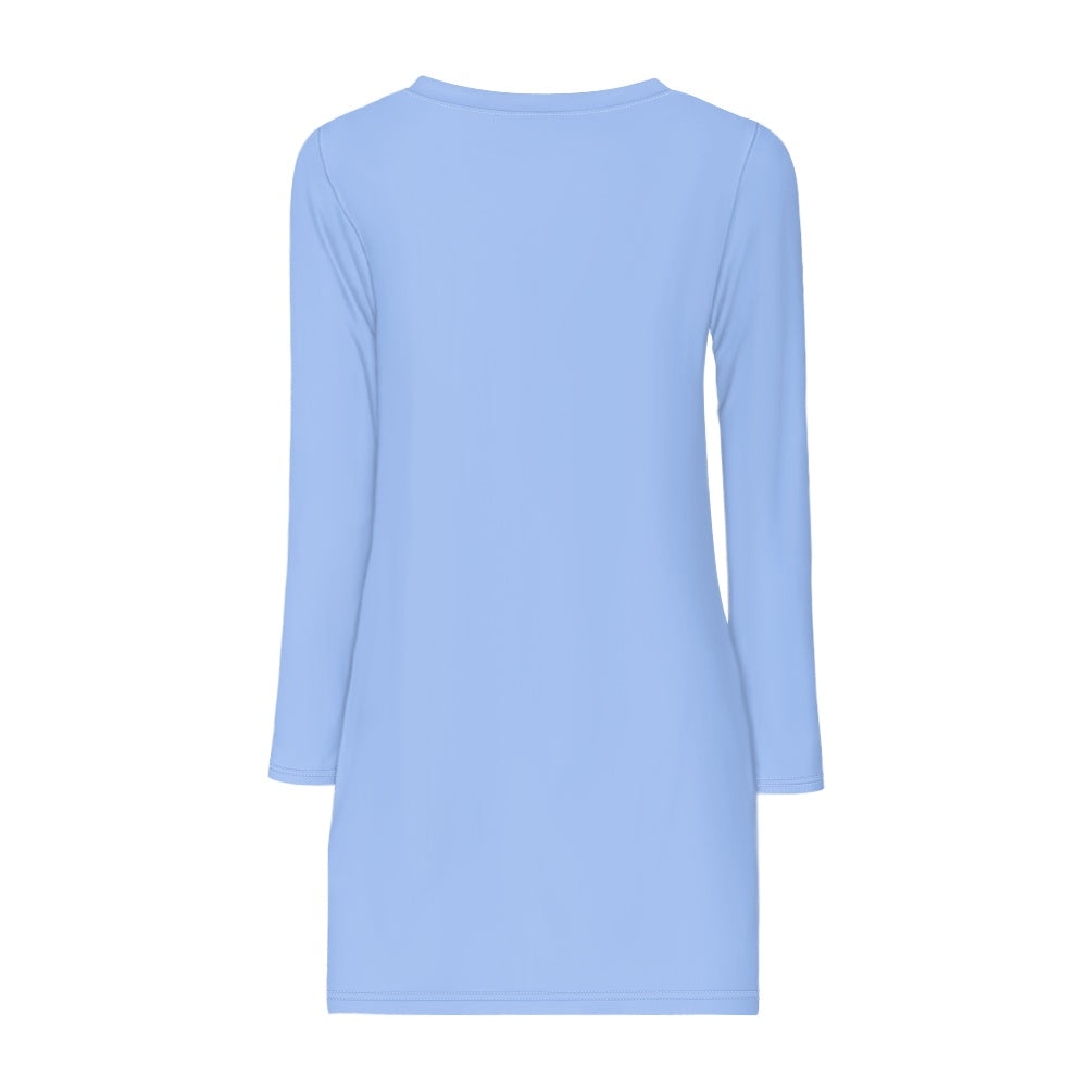 Robe slim femme – Manches longues, extensible et élégante Luma Gorria vêtement  Robe slim femme Luma Gorria vêtement