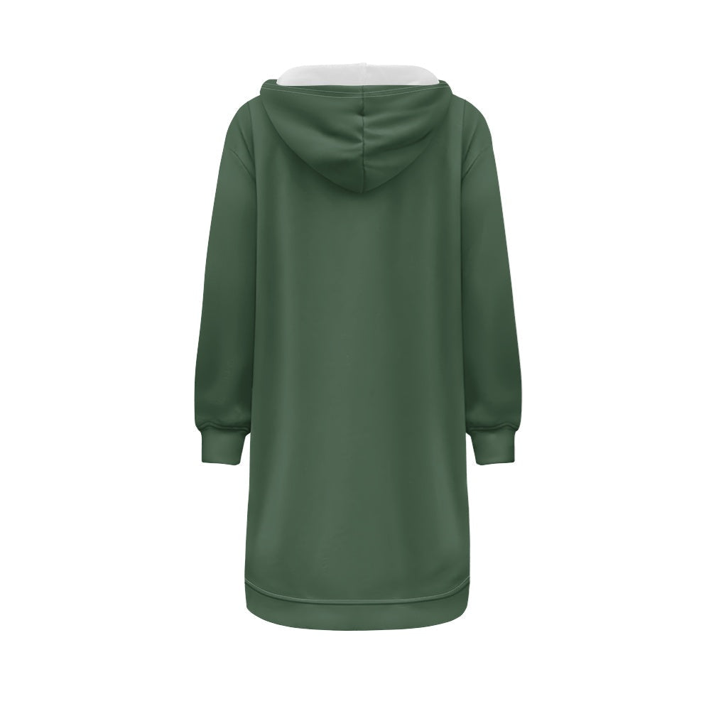 Sweat à capuche femme – Mi-long, doux et zippé Luma Gorria vêtement  Sweat à capuche femme Luma Gorria vêtement