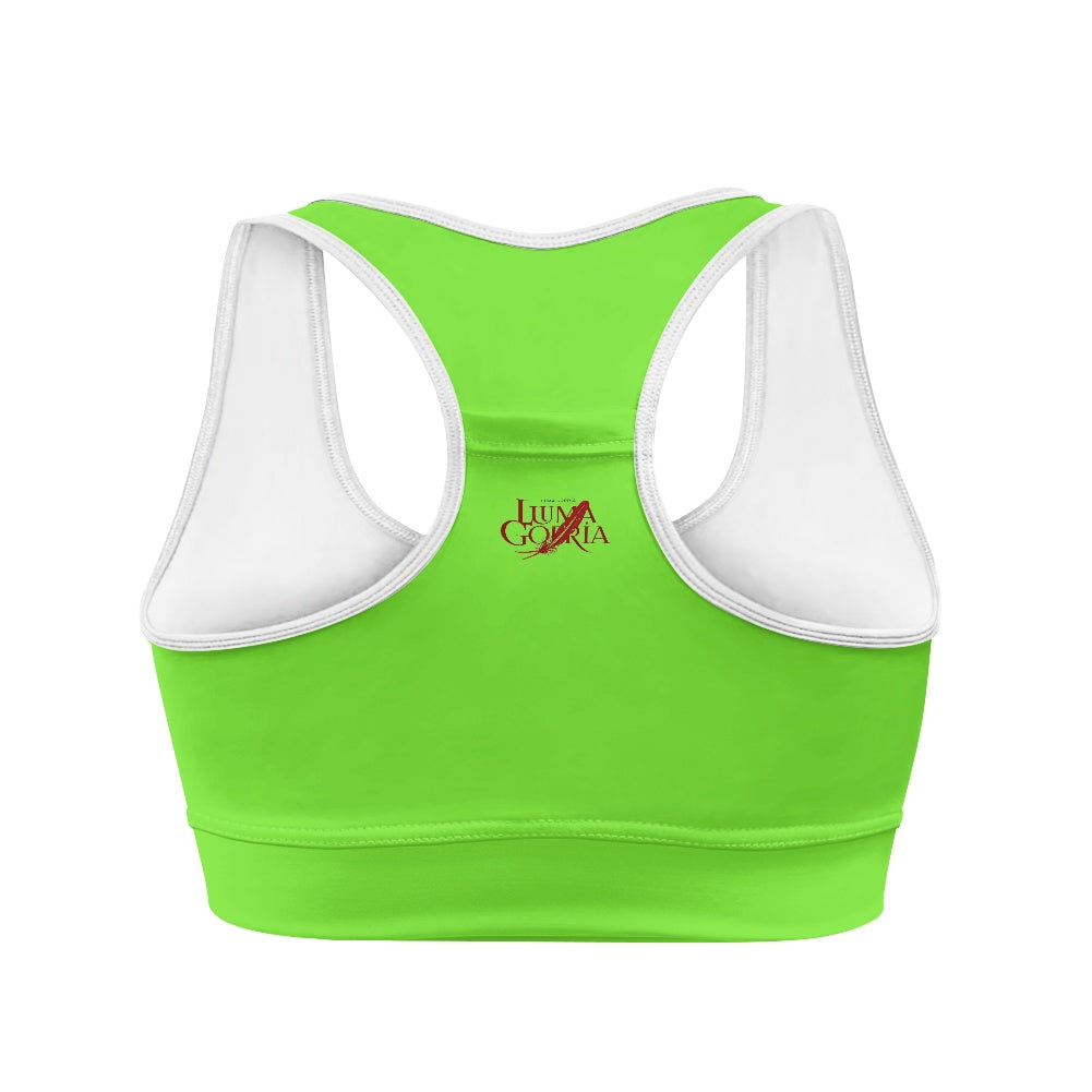 Brassière sport femme – Soutien, confort et poche arrière pratique Luma Gorria vêtement  Brassière sport femme Luma Gorria vêtement