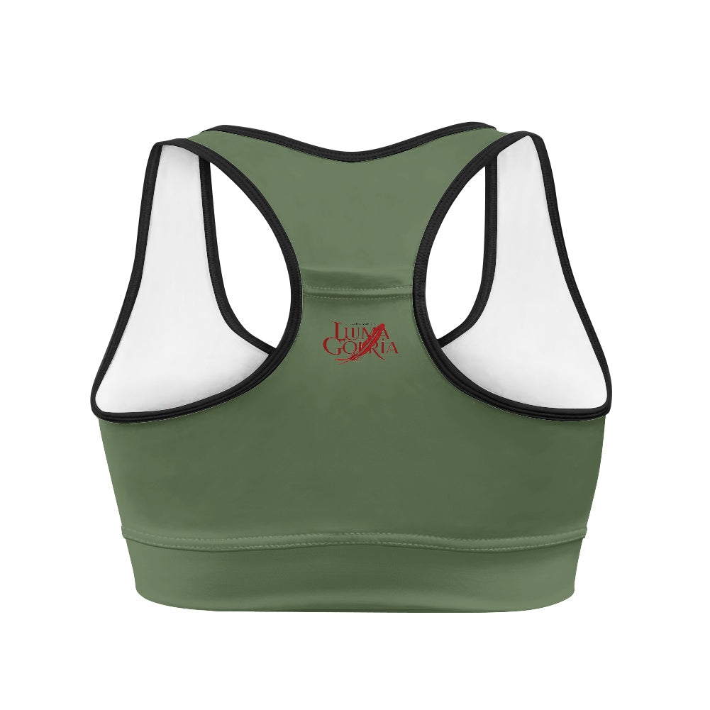 Brassière sport femme – Soutien, confort et poche arrière pratique Luma Gorria vêtement  Brassière sport femme Luma Gorria vêtement