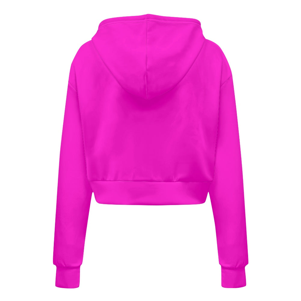 Sweat à capuche court femme – Zippé, tendance et confortable Luma Gorria vêtement  Sweat à capuche court femme Luma Gorria vêtement