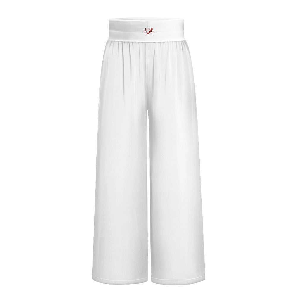 Pantalon large femme – Taille haute élastique et coupe fluide Luma Gorria vêtement 46.00 Pantalon homme Luma Gorria vêtement