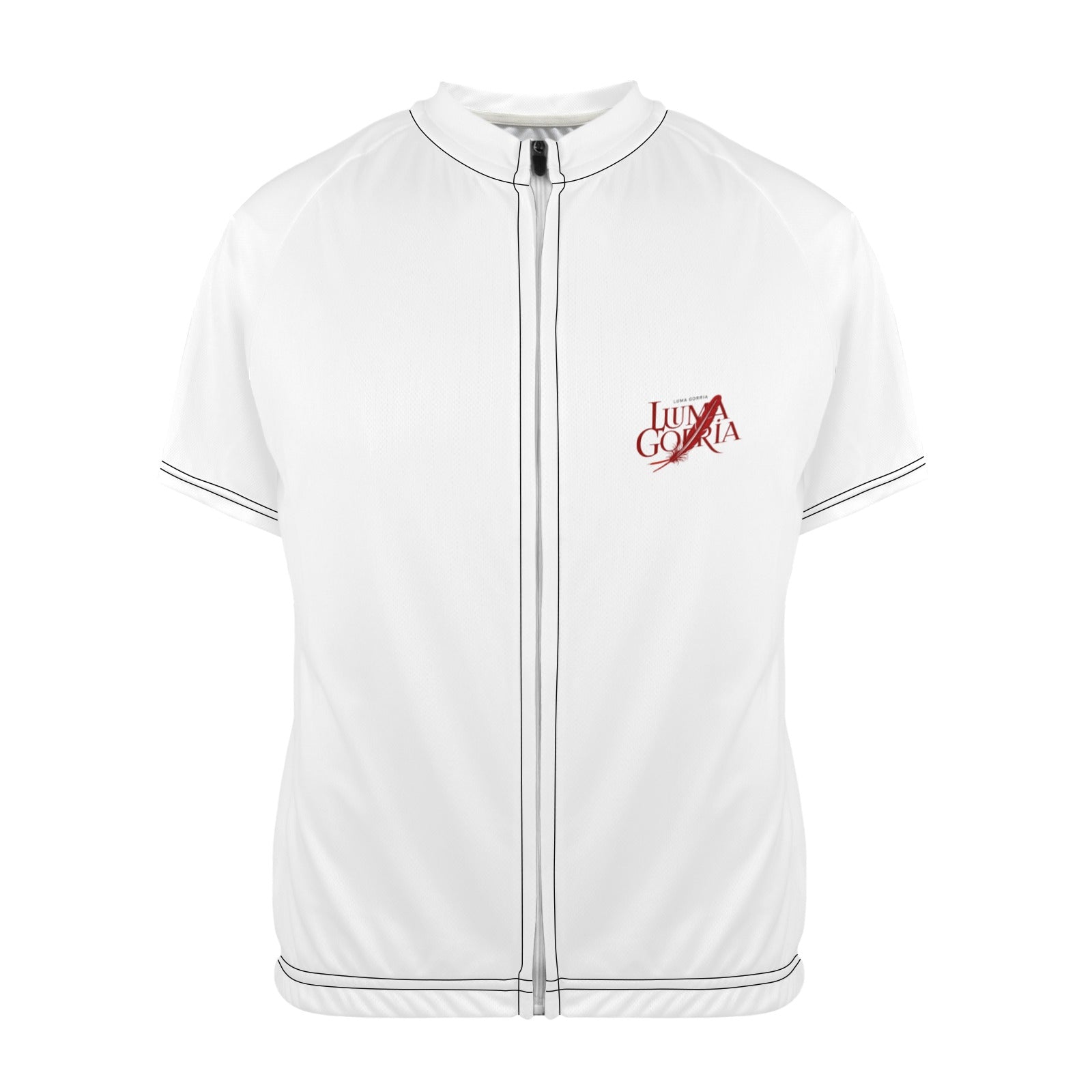 Maillot cyclisme homme – Respirant, poches arrière, bande réfléchissante