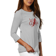 Haut femme manches 3/4 – Doux, élégant et pratique au quotidien Luma Gorria vêtement 38.00 Haut femme manches 3/4 Luma Gorria vêtement