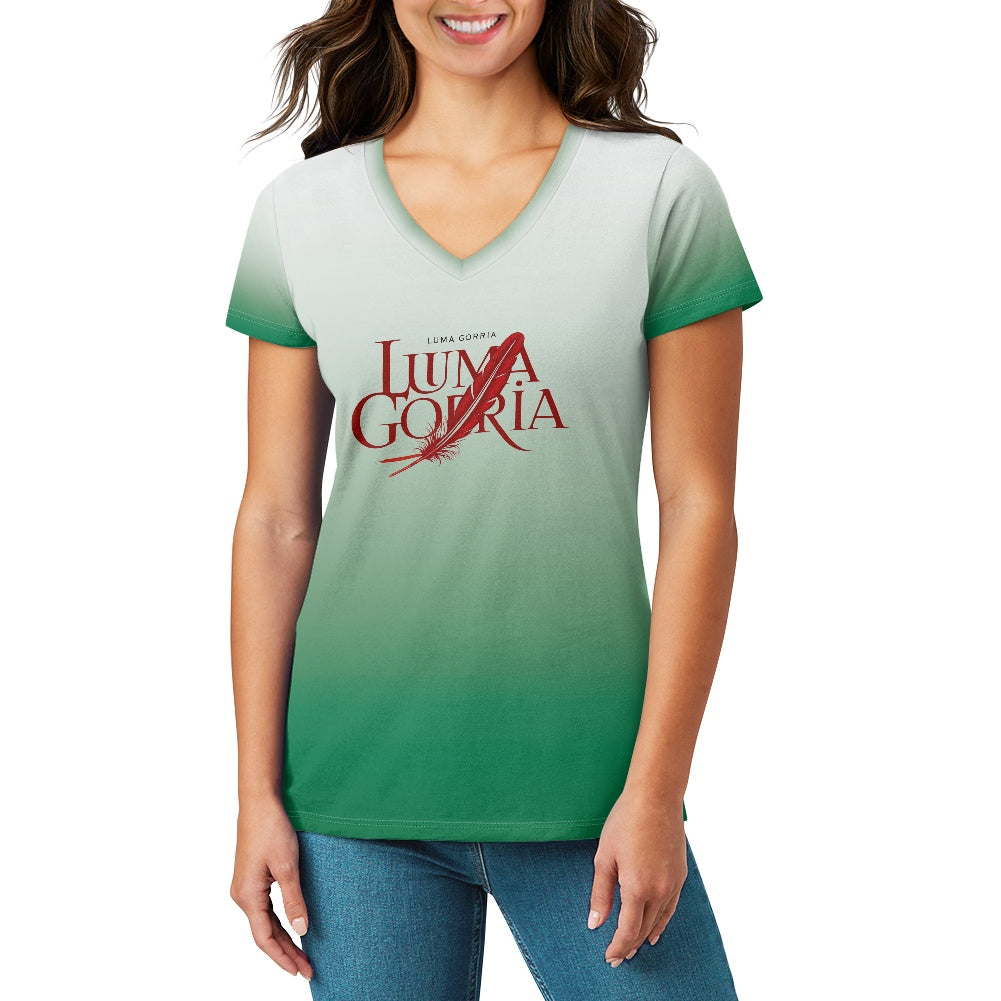 T-shirt femme col V – Manches courtes, doux et extensible Luma Gorria vêtement 34.00 T-shirt femme col V Luma Gorria vêtement