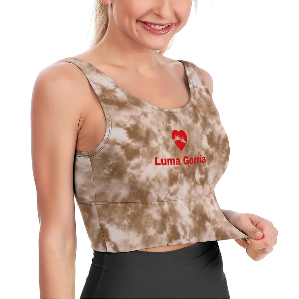 Brassière de sport femme.