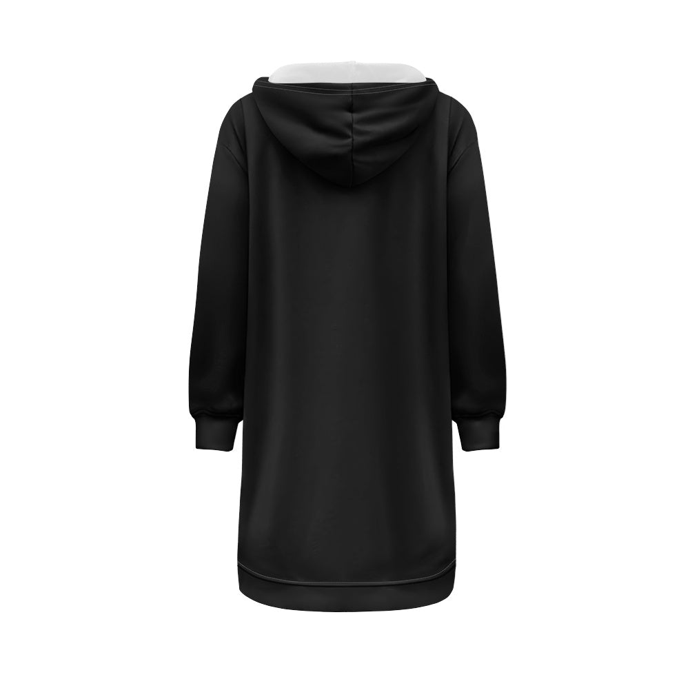 Sweat à capuche femme – Mi-long, doux et zippé Luma Gorria vêtement  Sweat à capuche femme Luma Gorria vêtement