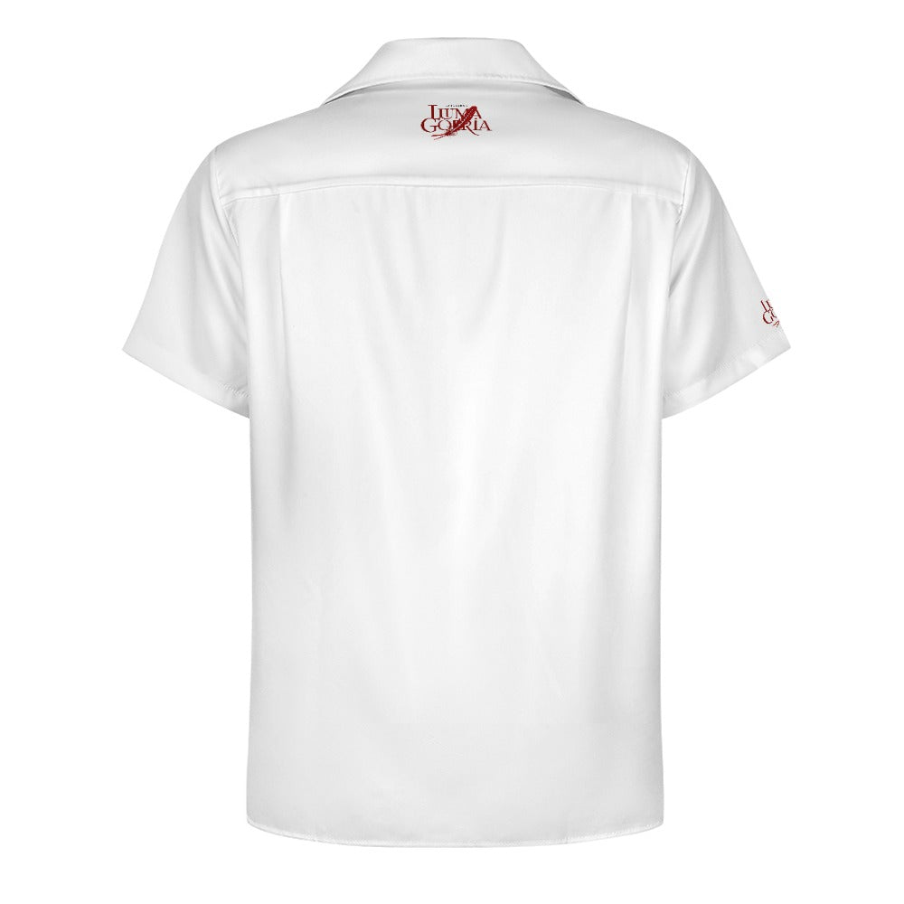 Cuban collar shirt Inkedjoy   Luma Gorria vêtement