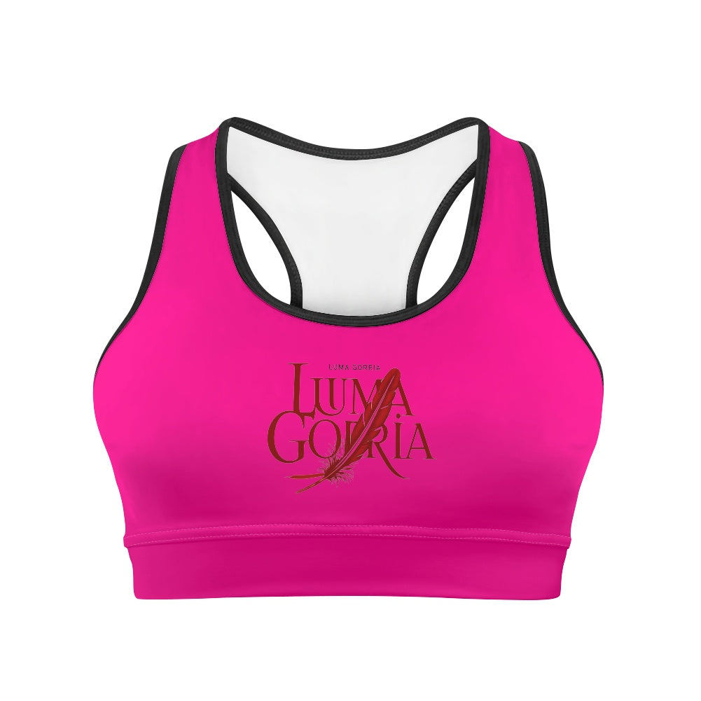 Brassière sport femme – Soutien, confort et poche arrière pratique Luma Gorria vêtement  Brassière sport femme Luma Gorria vêtement