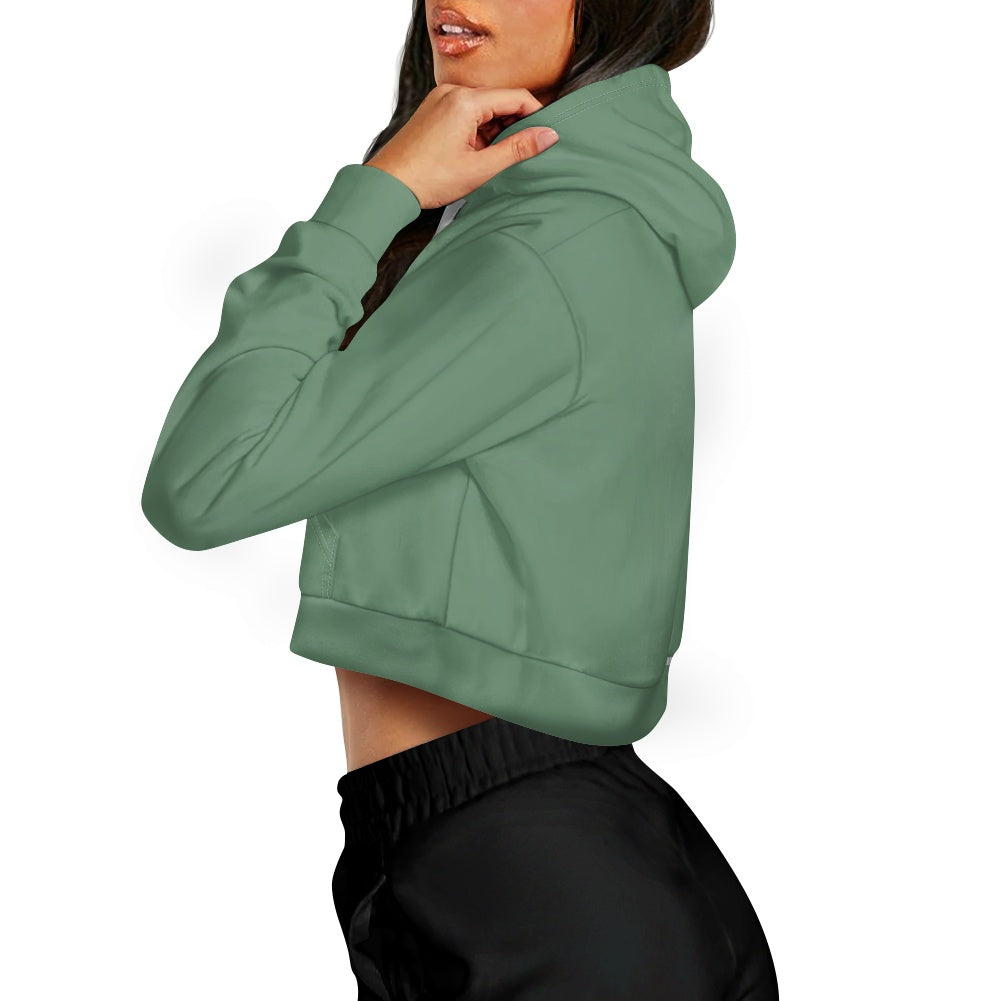 Sweat à capuche court femme – Zippé, tendance et confortable Luma Gorria vêtement  Sweat à capuche court femme Luma Gorria vêtement