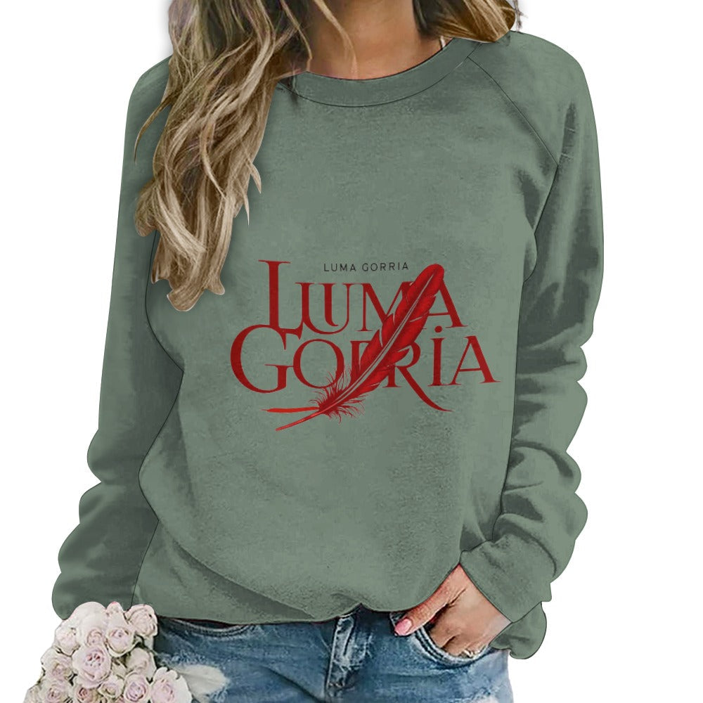 Pull col rond raglan – Doux, chaud et confortable au quotidien Luma Gorria vetement  Pull col rond Luma Gorria vêtement