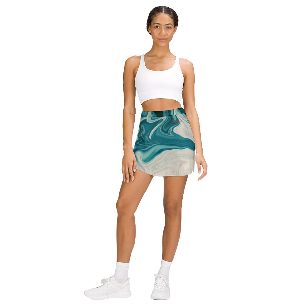 Jupe-Short Intégrée en Polyester Lycra – Confort et Style pour le Quotidien et le Sport Luma Gorria vêtement  jupe short Luma Gorria vêtement