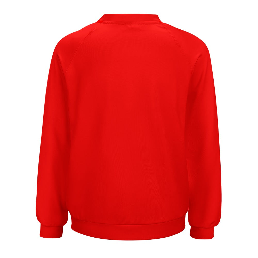 Pull col rond raglan – Doux, chaud et confortable au quotidien Luma Gorria vetement  Pull col rond Luma Gorria vêtement