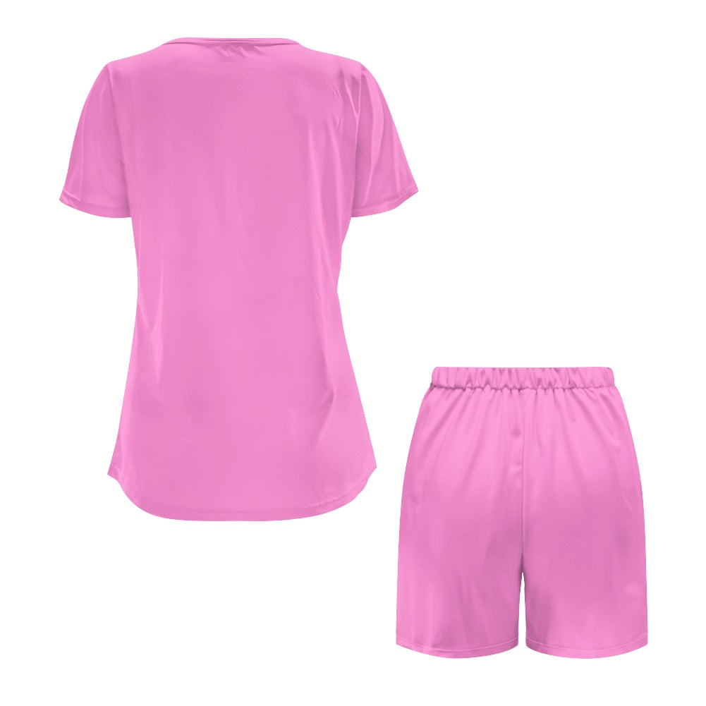 Ensemble grossesse & allaitement t-shirt & short – Confort & praticité