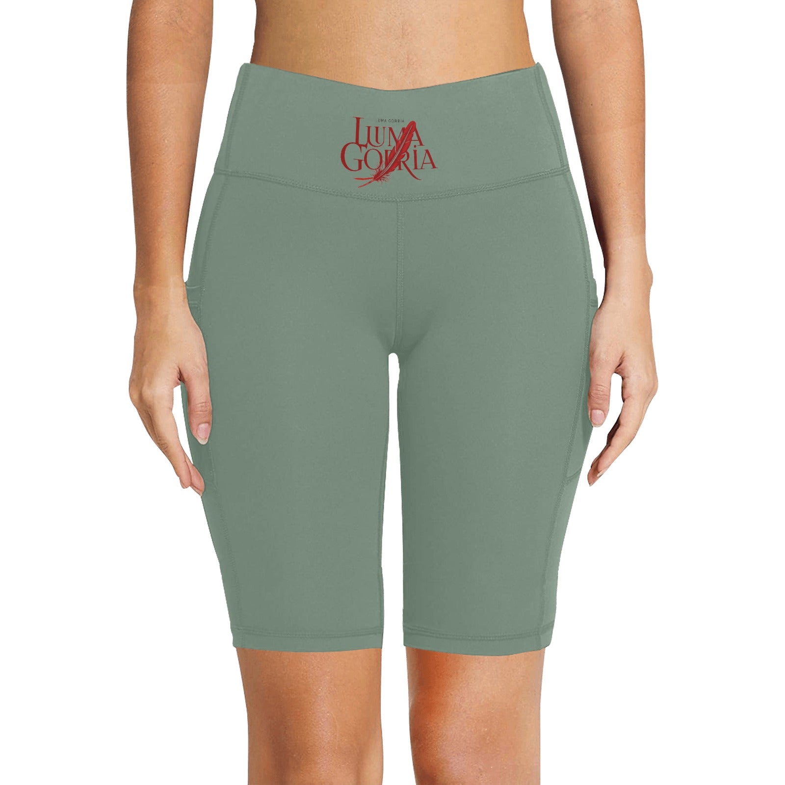 Legging femme taille haute avec poches – Extensible & confortable Luma Gorria vetement  Legging femme taille haute avec poches Luma Gorria vêtement