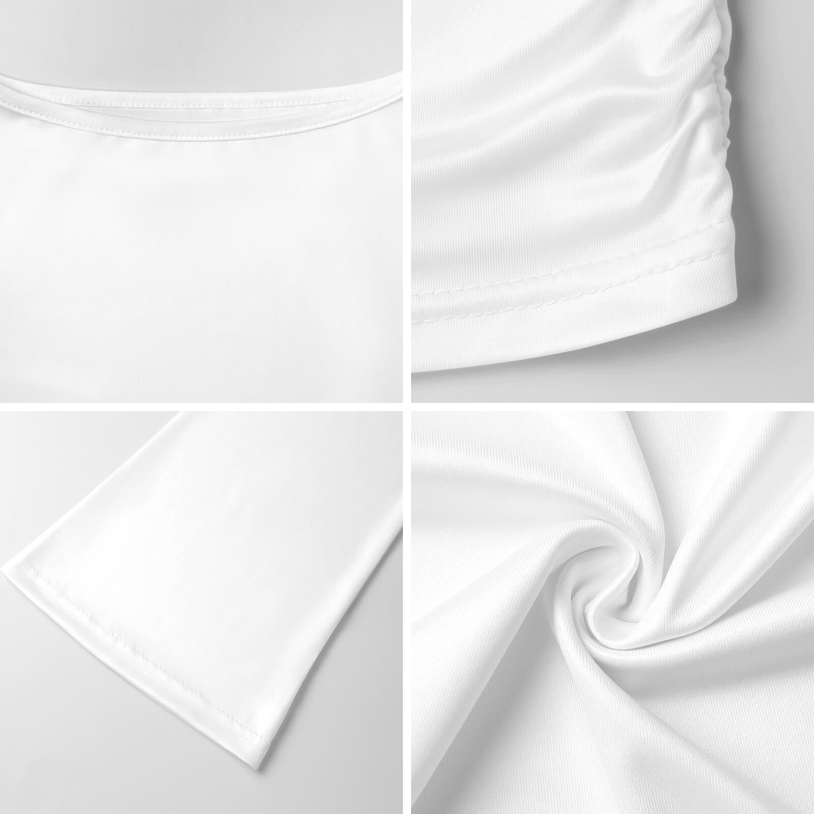 Haut femme à manches longues évasées élégant