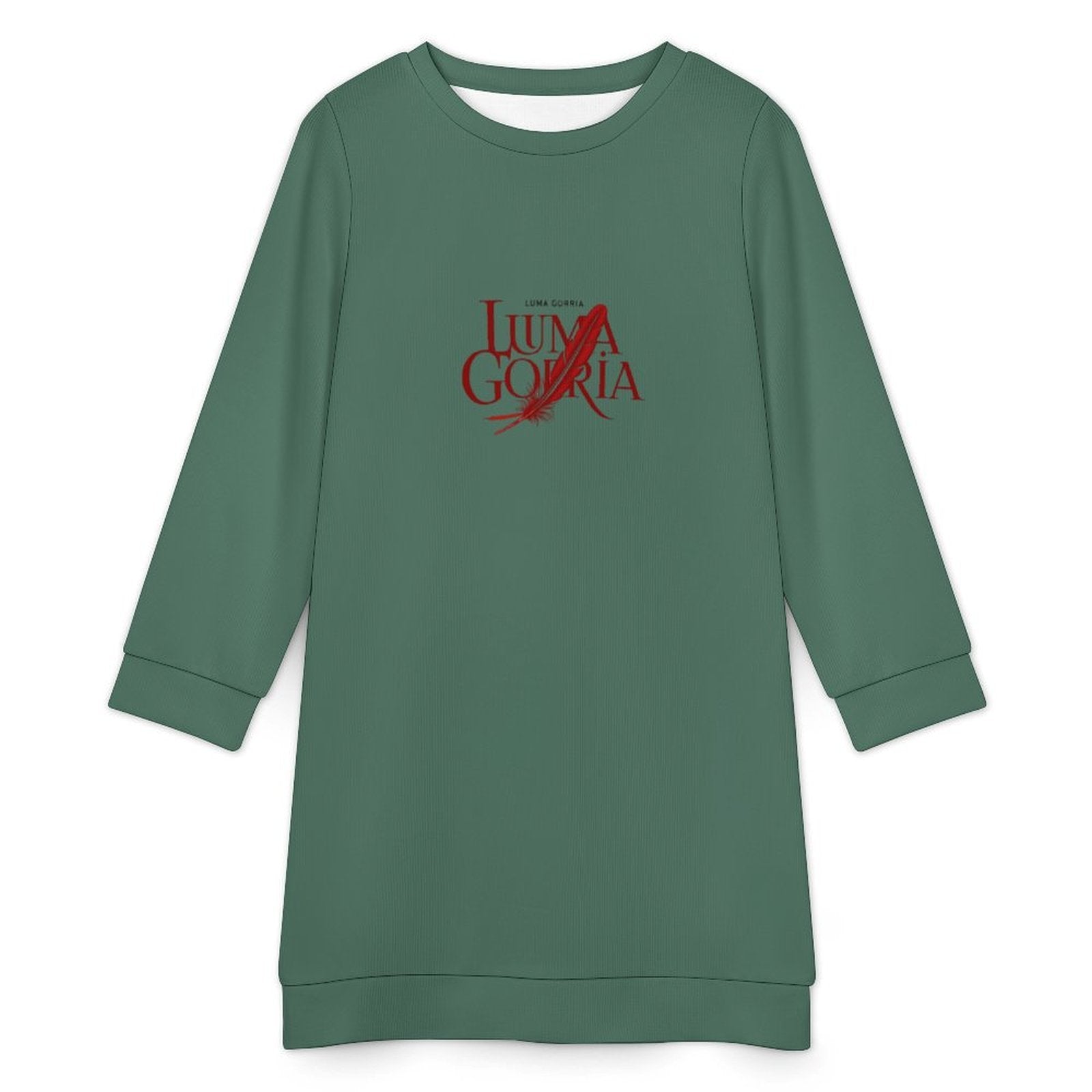 Robe pull femme longue en maille chaude et élégante