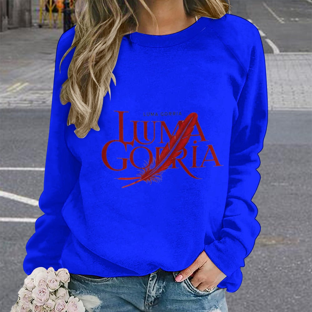 Pull col rond raglan – Doux, chaud et confortable au quotidien Luma Gorria vetement 32.00 Pull col rond Luma Gorria vêtement