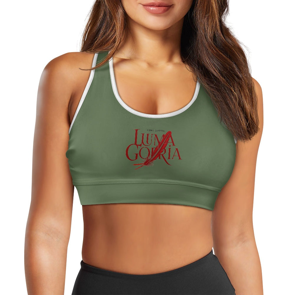 Brassière sport femme – Soutien, confort et poche arrière pratique Luma Gorria vêtement  Brassière sport femme Luma Gorria vêtement