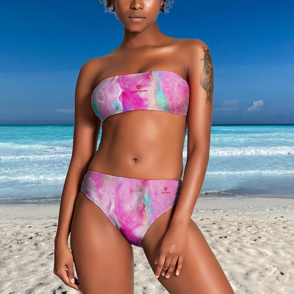 Maillot de Bain Deux-Pièces Femme Haut Bandeau – Confort, Style et Liberté de Mouvement Luma Gorria vêtement  maillot de bain deux pièces femme Luma Gorria vêtement