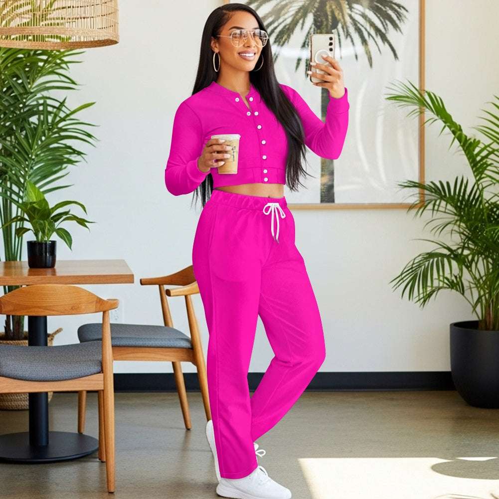 Ensemble veste et pantalon – Élégant, pratique et confortable Luma Gorria vêtement 80.00 Ensemble veste et pantalon Luma Gorria vêtement