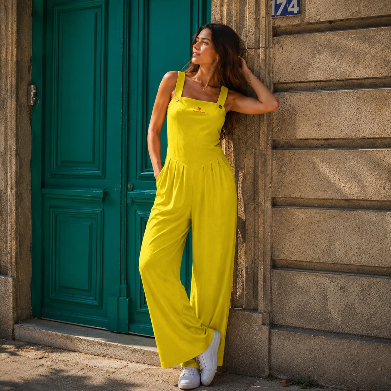 Combinaison pantalon femme jambes larges – Légère, élégante & estivale