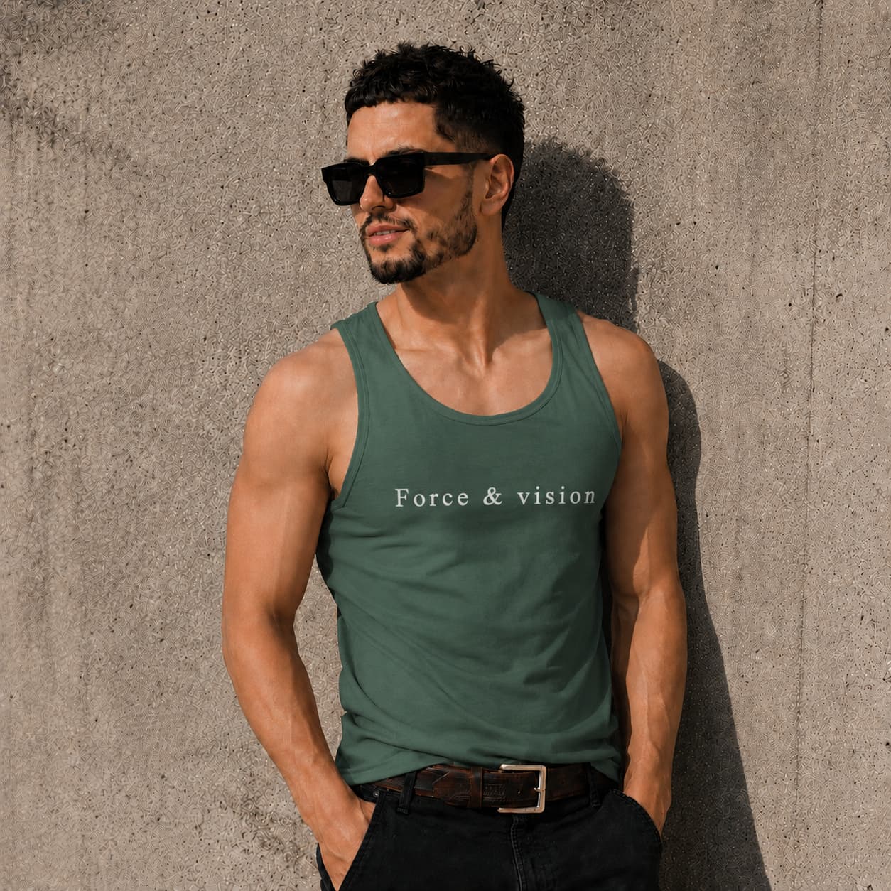 Débardeur homme avec message – Léger, confortable & inspirant