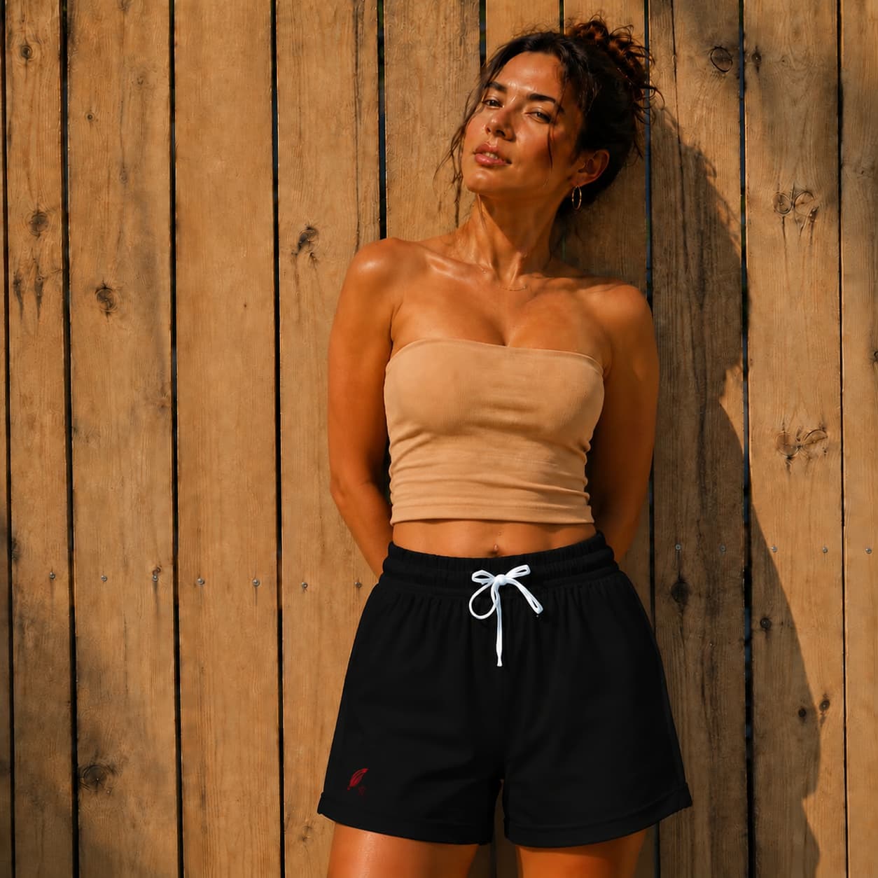 Short sport femme taille haute – Gainant, confortable & performant