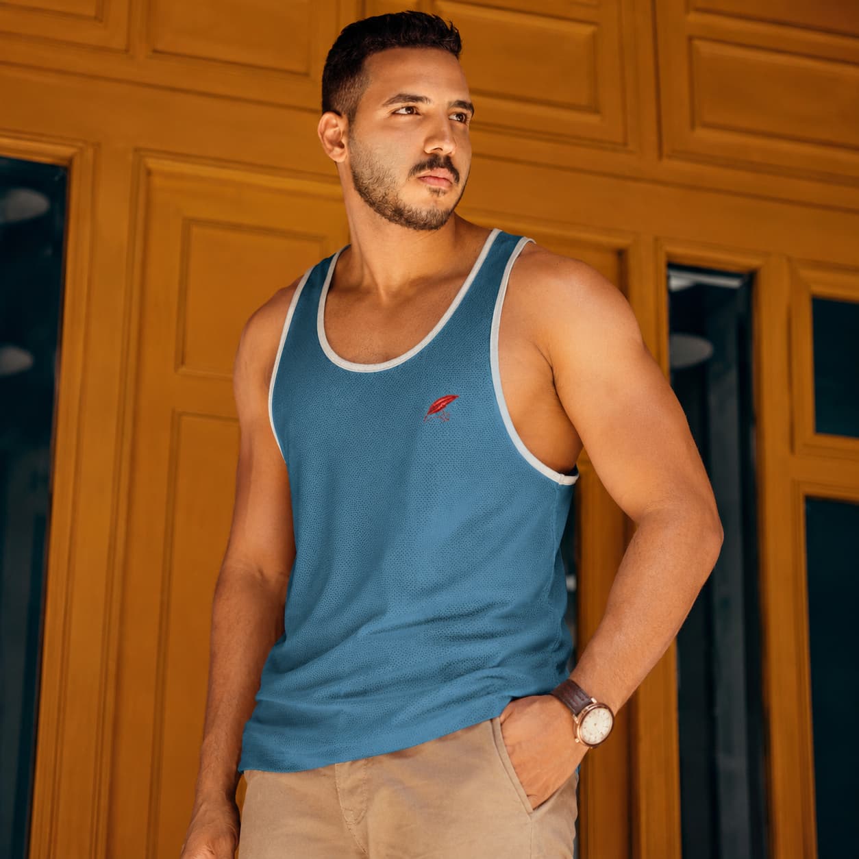 Débardeur sport homme dos en Y – Léger, respirant & performant