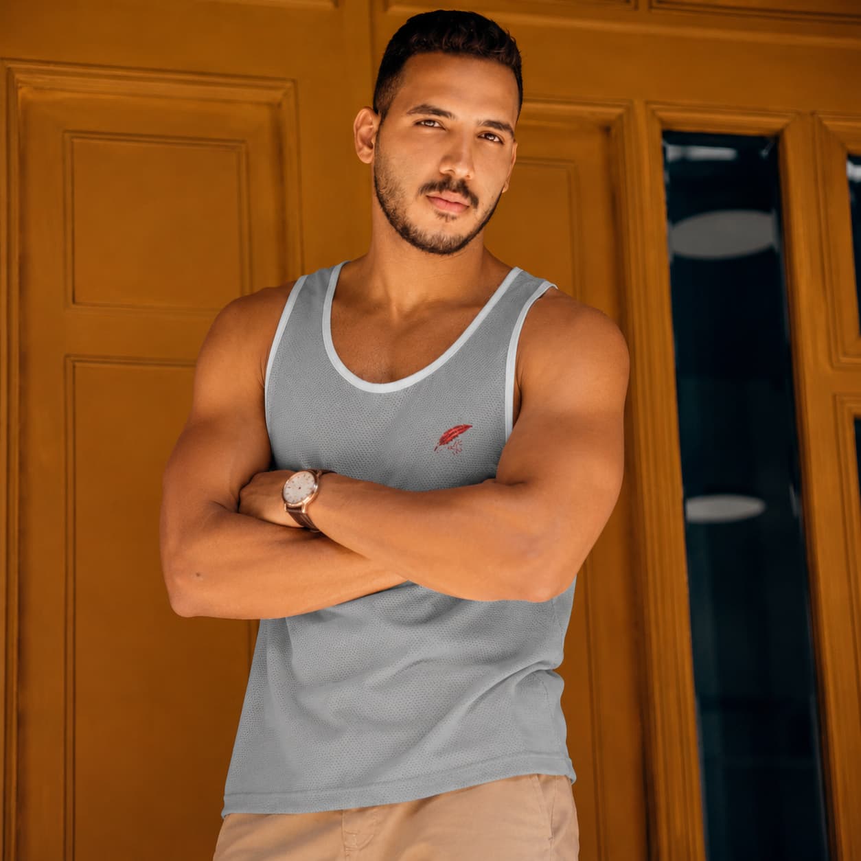 Débardeur sport homme dos en Y – Léger, respirant & performant