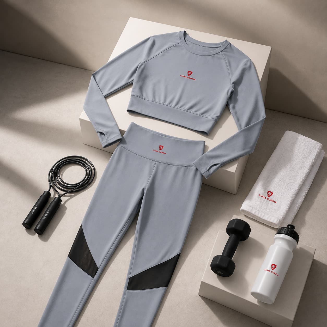 Ensemble de sport femme avec top dos nu et legging – Style & performance
