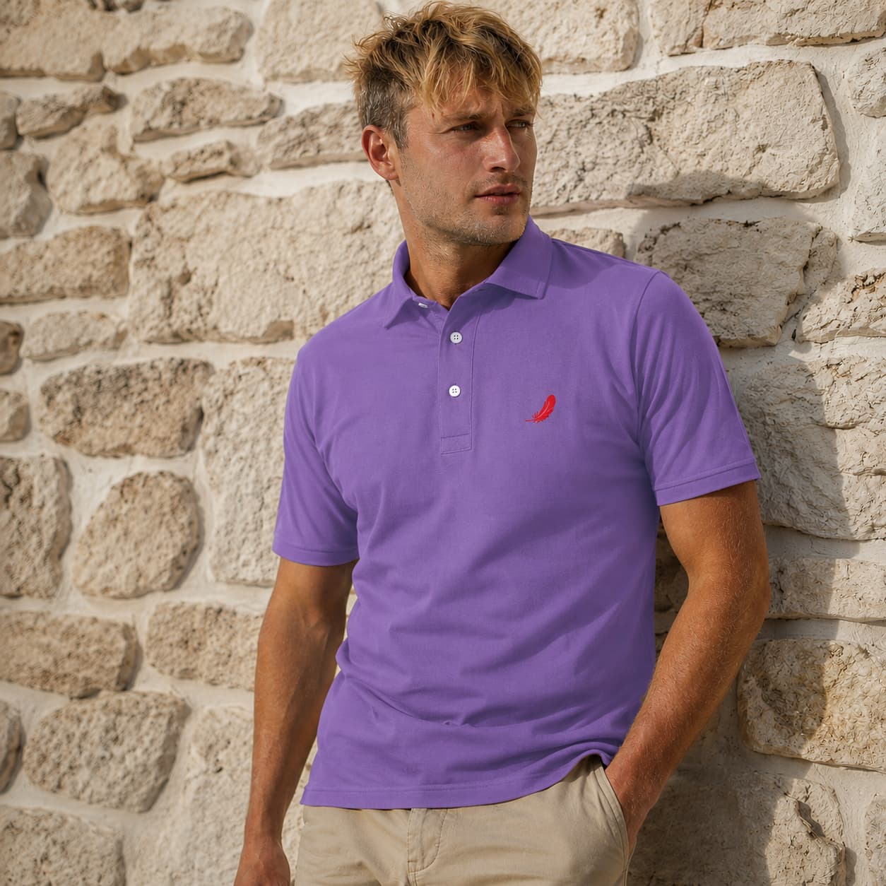 Polo homme manches courtes – Élégance décontractée & confort respirant