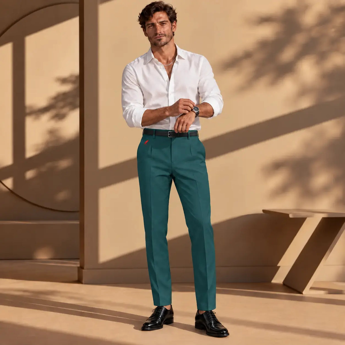 Pantalon habillé pour homme – Élégance, confort & coupe structurée