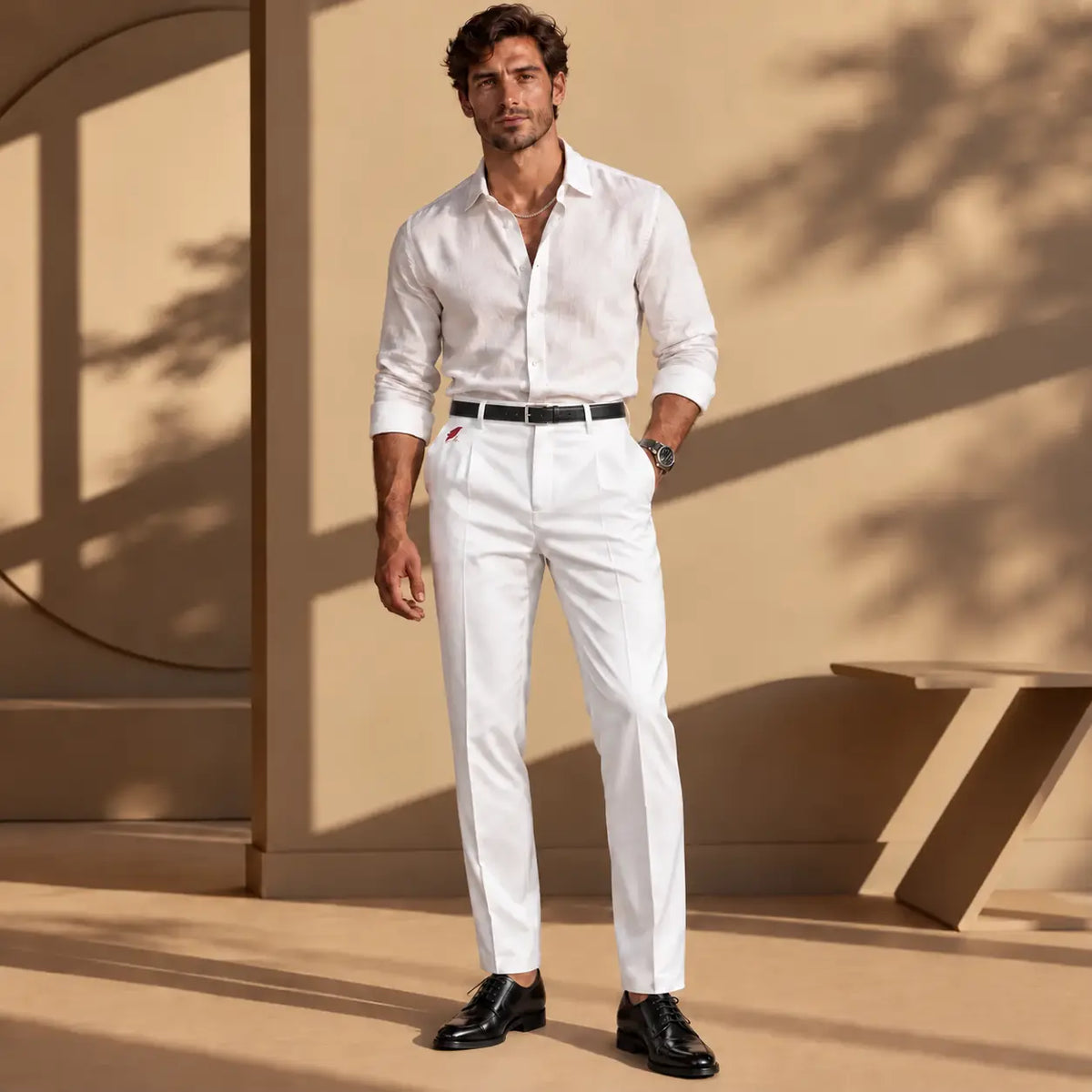 Pantalon habillé pour homme – Élégance, confort & coupe structurée