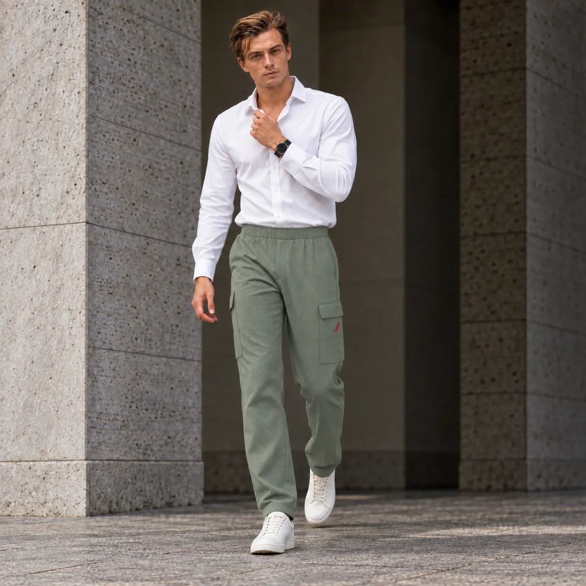 Pantalon cargo pour homme – Confort, respirabilité & style utilitaire