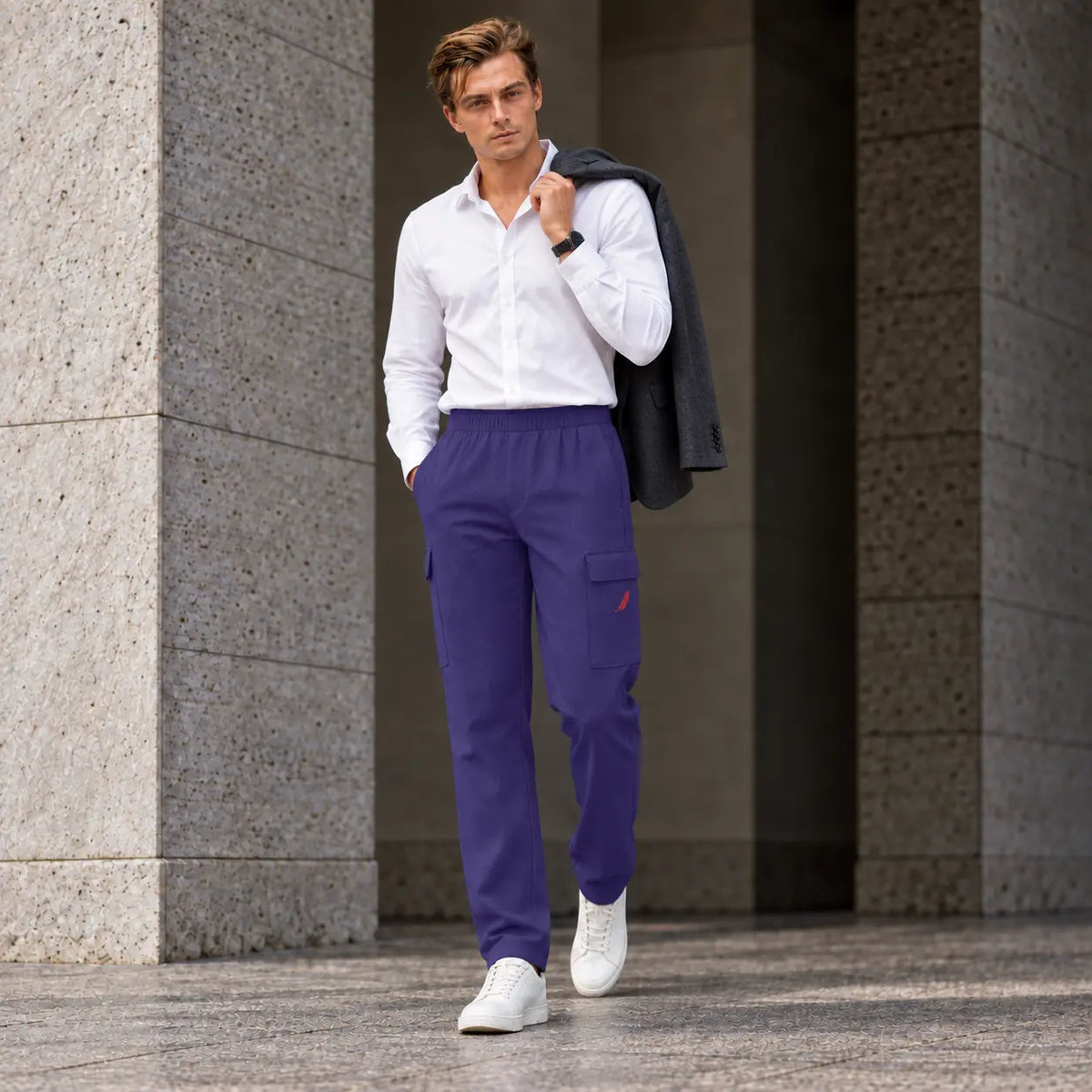 Pantalon cargo pour homme – Confort, respirabilité & style utilitaire