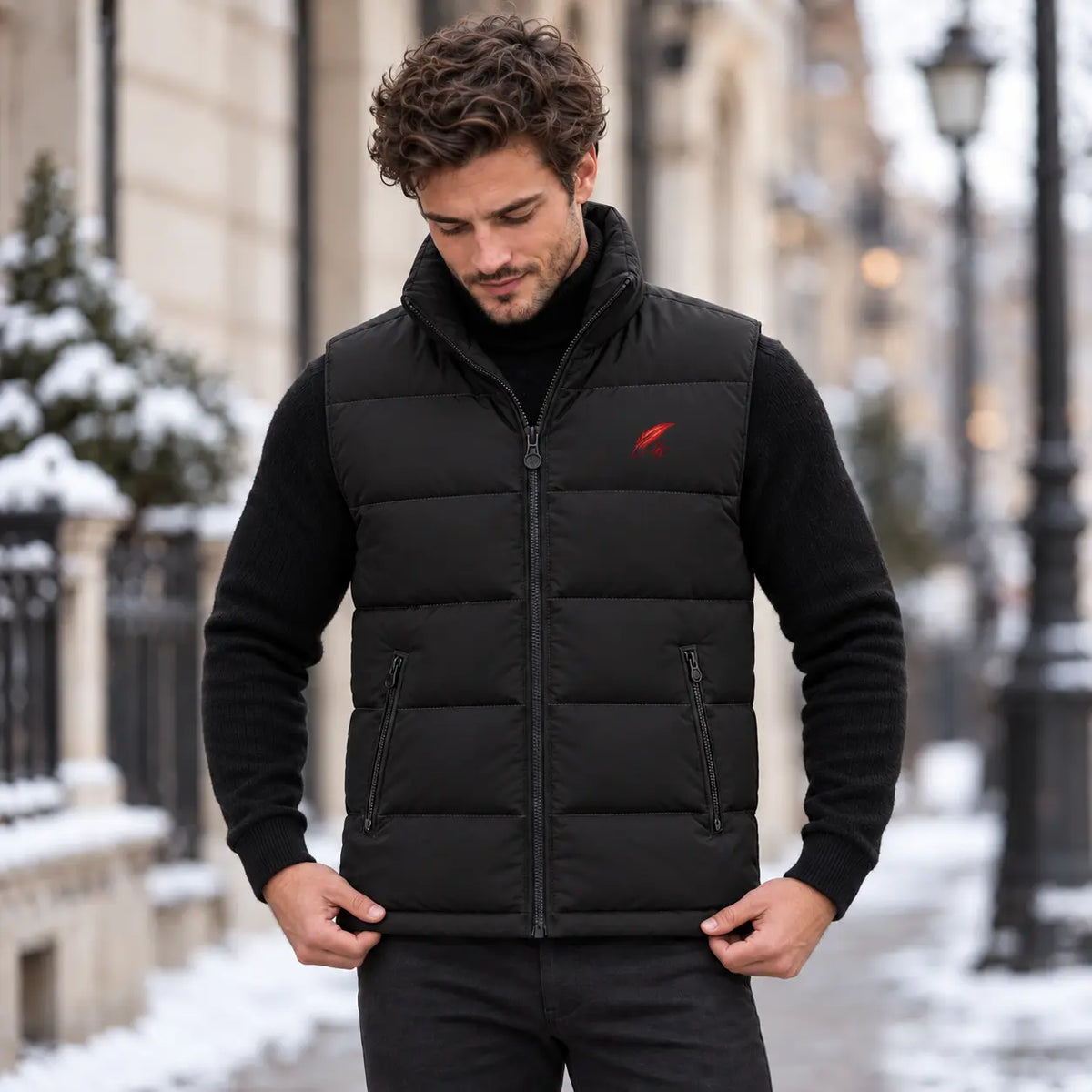 Doudoune sans manches légère pour homme – Chaleur, confort & style outdoor